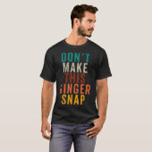 この生姜スナップTシャツのReadheadを作らないおもしろい Tシャツ (正面フル)