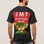 この生活は4パンクスの基本的な黒いTシャツではない Tシャツ (裏面)