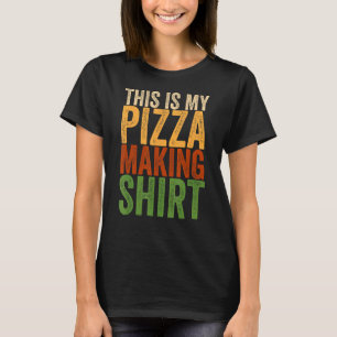 この男がピザ最高のピザパーティー作る Tシャツ