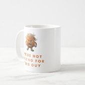 この男には投票しない コーヒーマグカップ (正面左)