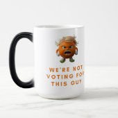 この男には投票しない モーフィングマグカップ (左)