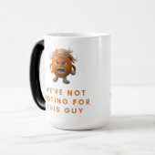 この男には投票しない モーフィングマグカップ (正面左)