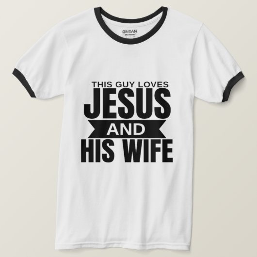 この男の基本的なリンガーTシャツ Tシャツ (デザイン正面)