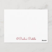 この男の子のために祈私はハガキの生まれだけで生まれたばかりのす ポストカード (裏面)