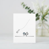 この男の赤ちゃんの名前 – RSVP ポストカード (スタンド正面)