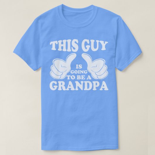 この男はおじいちゃんになる Tシャツ (デザイン正面)