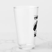 この男はスキーヤーだ タンブラーグラス (右)