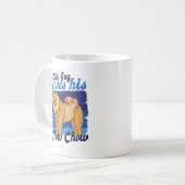 この男はチャウが大好き コーヒーマグカップ (正面左)