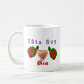 この男はビッグ・ギフト・アートプリントが大好き コーヒーマグカップ (左)