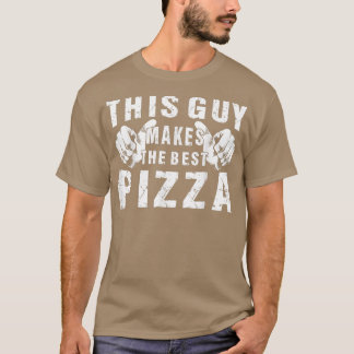 この男はピザ食最高の好きピザを戻す Tシャツ