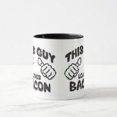 この男はベーコンが大好き マグカップ (中央)