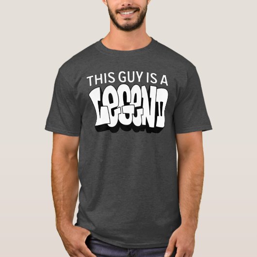 この男はレジェンドメンズアーバングラフィティ Tシャツ (正面)