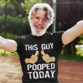 この男は今日ポポを食べた Tシャツ