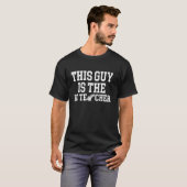 この男は体育の先生です 体育 Tシャツ (正面フル)