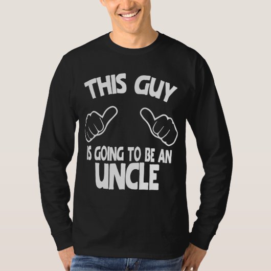 この男は叔父になる Tシャツ (正面)