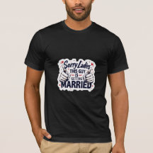 この男は既婚です お断り Tシャツ