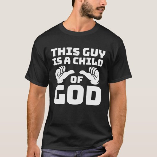 この男は神の子だ Tシャツ (正面)