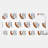 この男は素敵なソーセージが大好き Case-Mate iPhoneケース (裏面 (横))