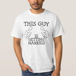 この男は結婚する Tシャツ