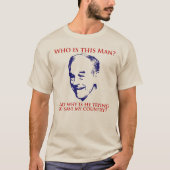 この男は誰だ？ロン・ポール・シャツ Tシャツ (正面)
