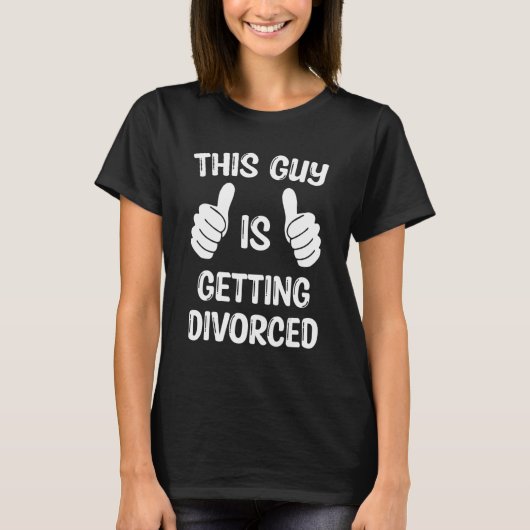この男は離婚する Tシャツ (正面)