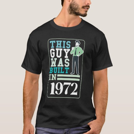 この男は1972年に建てられた Tシャツ (正面)