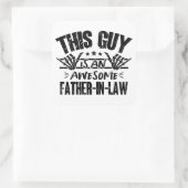 この男素晴らしは義父の日だ スクエアシール (バッグ)