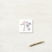 この男達は私の顔に嘘をつかない ポストイット (デスク上)