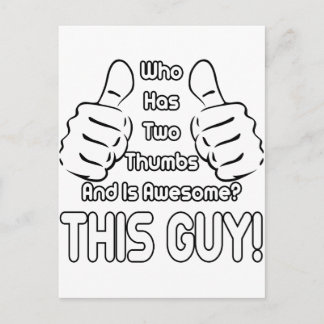 この男 ポストカード