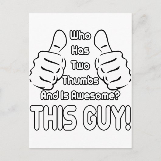 この男 ポストカード (正面)