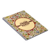 この町の最新最高のピザ プロフェッショナル ノートブック (右側)