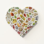 この町の最新最高のピザ プロフェッショナル ノートブック (裏面)