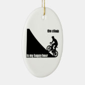 この登山は僕の楽しい時だ セラミックオーナメント (右)