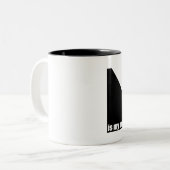 この登山は僕の楽しい時だ ツートーンマグカップ (正面左)