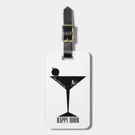 この登山は僕の楽しい時だ ラゲッジタグ (正面縦)