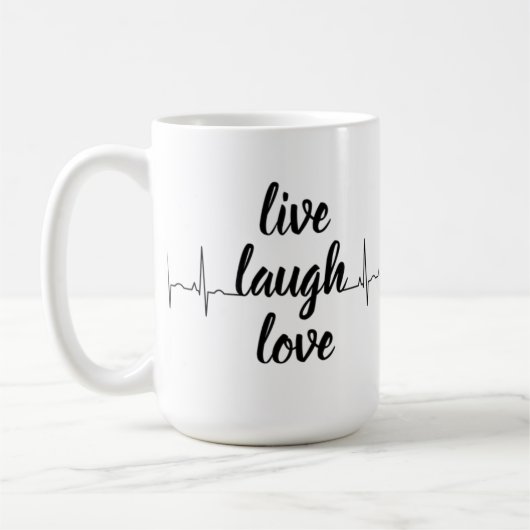 この白いマグを使エレガント用した陽性 コーヒーマグカップ (左)