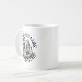 この白い赤ちゃんは誰のクリスマスベイビー キリスト教徒の  コーヒーマグカップ (正面左)