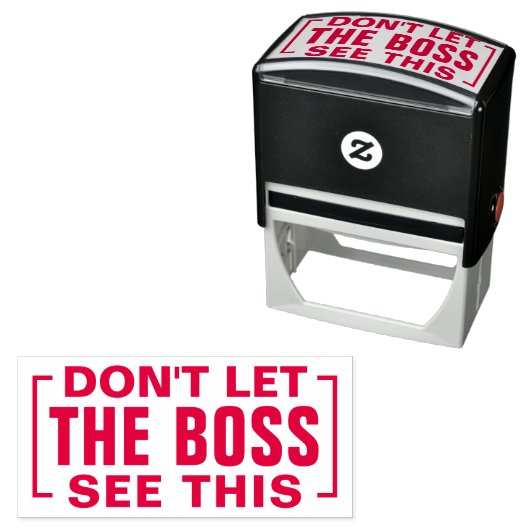 この皮肉なユーモアのジョークをボスにおもしろい見せるな セルフインキングスタンプ (インサイチュ)
