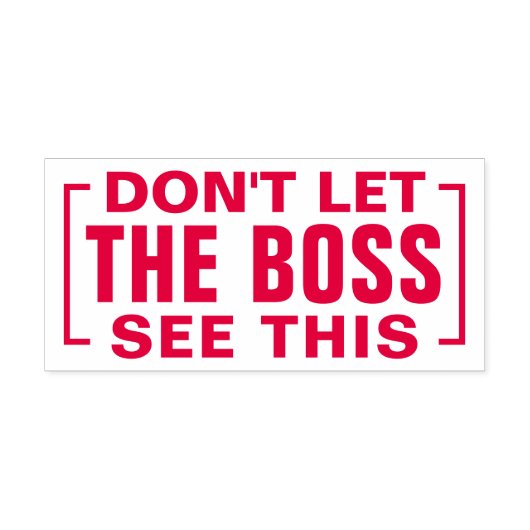 この皮肉なユーモアのジョークをボスにおもしろい見せるな セルフインキングスタンプ (デザイン)