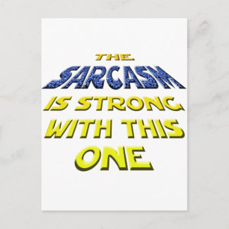 この皮肉は強い ポストカード