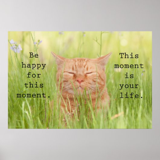 この瞬間を幸せに思う ポスター (正面)