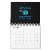 この知性がある惑星に生命はない カレンダー (3月 2026)