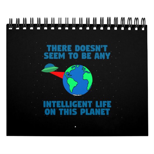 この知性がある惑星に生命はない カレンダー (カバー)