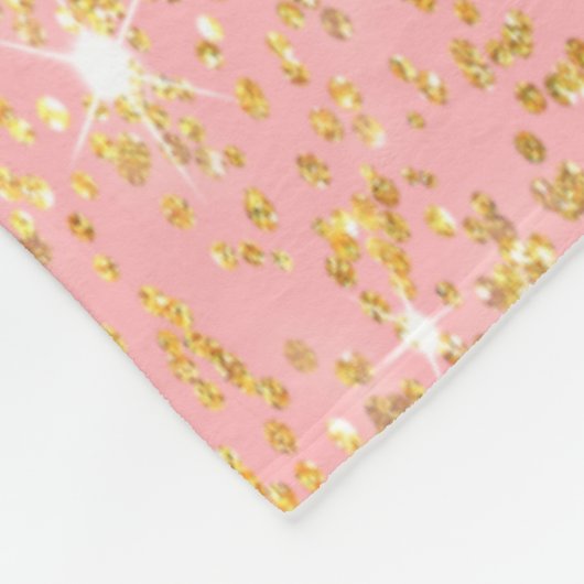 この祖母が愛する名前の追加または編集フローラ フリースブランケット (角)