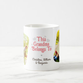 この祖母は子供の名前の写真に属していカスタムる コーヒーマグカップ