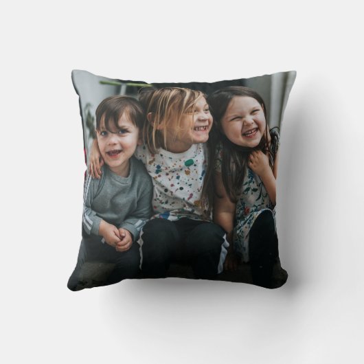 この祖母は孫の名前写真に属している クッション (裏面)