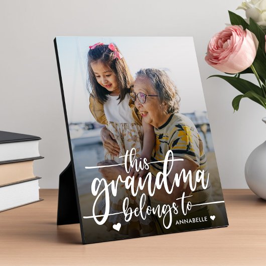 この祖母は持ち物だ |母の日 フォトプラーク