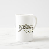 この祖母は魅力的maです ボーンチャイナマグカップ (正面右)