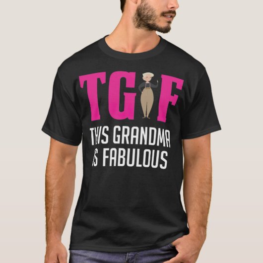 この祖母は魔女クールだ Tシャツ (正面)