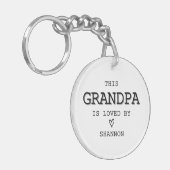 この祖父は写真で愛されている キーホルダー (正面左)